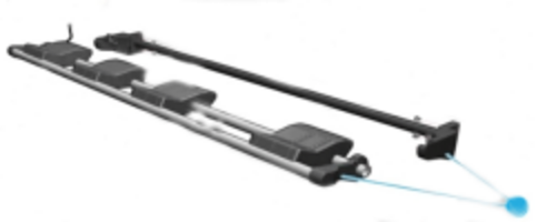 Conjunto de deflector de 64 piezas - Para HP Latex 360, 330 (B4H70-67095) - Nuevo