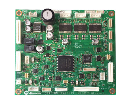 Conjunto de PCB de estación para las series Mimaki JF-1610 y JF-1631 - E104606 