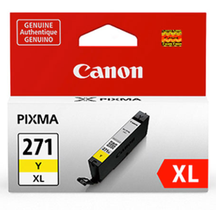 Depósito de tinta amarilla Canon CLI-271 XL - 0339C001