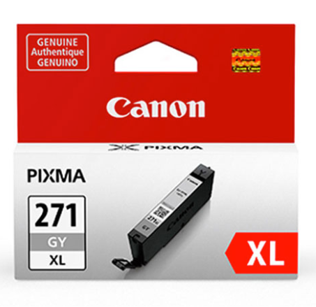 Tanque de tinta gris Canon CLI-271 XL - 0340C001