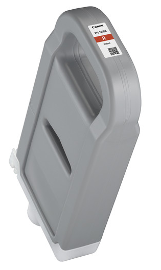 Depósito de tinta roja Canon PFI-1700R (700 ml) para imagePROGRAF PRO-2000, PRO-2100, PRO-4000, PRO-4100, PRO-6000, PRO-6100 - 0783C001AA