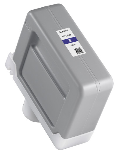 Depósito de tinta azul Canon PFI-1300B (330 ml) para imagePROGRAF PRO-2000, PRO-2100, PRO-4000, PRO-4100, PRO-6100 - 0820C001AA