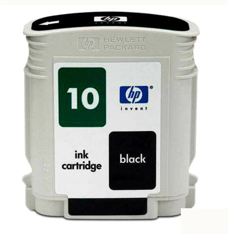 NUEVO cartucho de tinta DesignJet HP 10 OEM negro de 69 ml para plotters DesignJet 500 y 800 (C4844A) 
