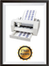 110V A3+ 13"x19" Sheet Cutting Machine, Sheet to Sheet Color Lable Cutter + 2 YEARS WARRANTY www.wideimagesolutions.com CUTTER 4470.00