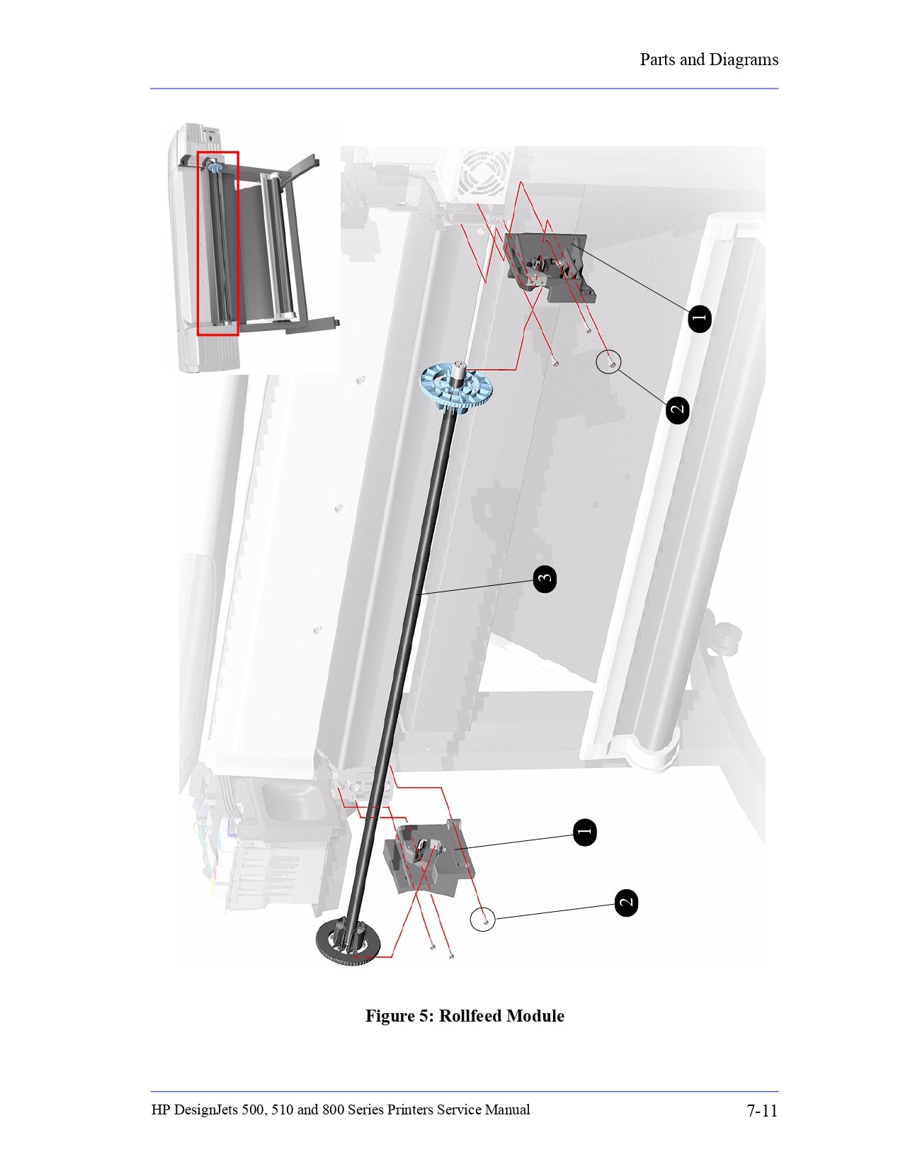 0625-0008 Tornillo Plas M4 1 pulg. Para impresoras HP DesignJets series 500, 510 y 800