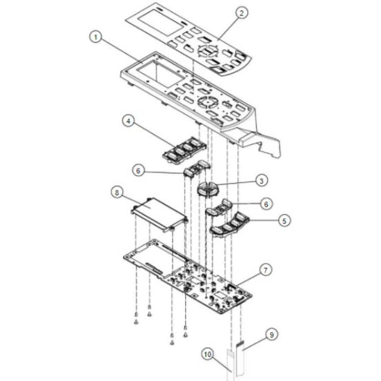 621632020 Key Top, Cursor 86 for GRAPHTEC FC8600-60 www.wideimagesolutions.com  0.00