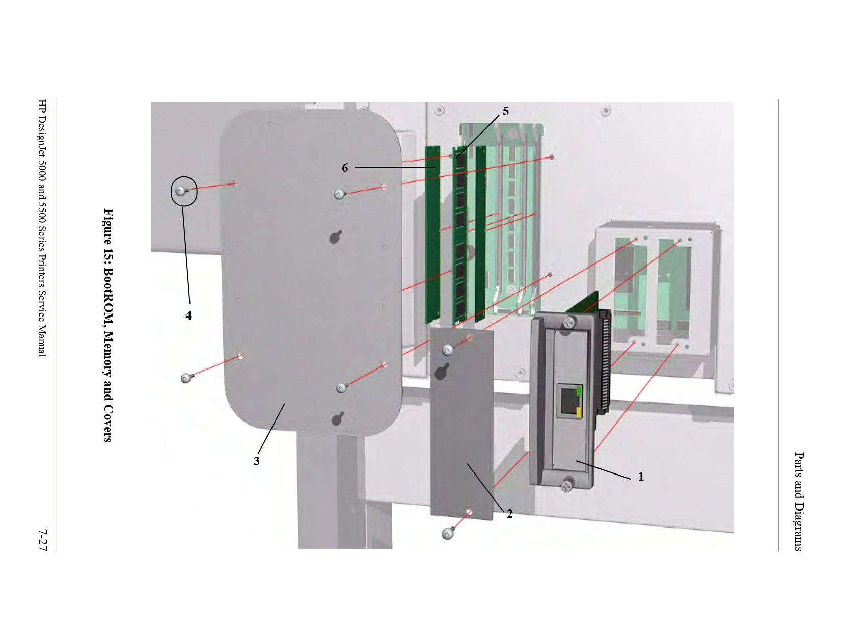 DIMM de ROM de arranque RTL OEM de la serie DesignJet 5000 02.01.02 (C6090-60299)
