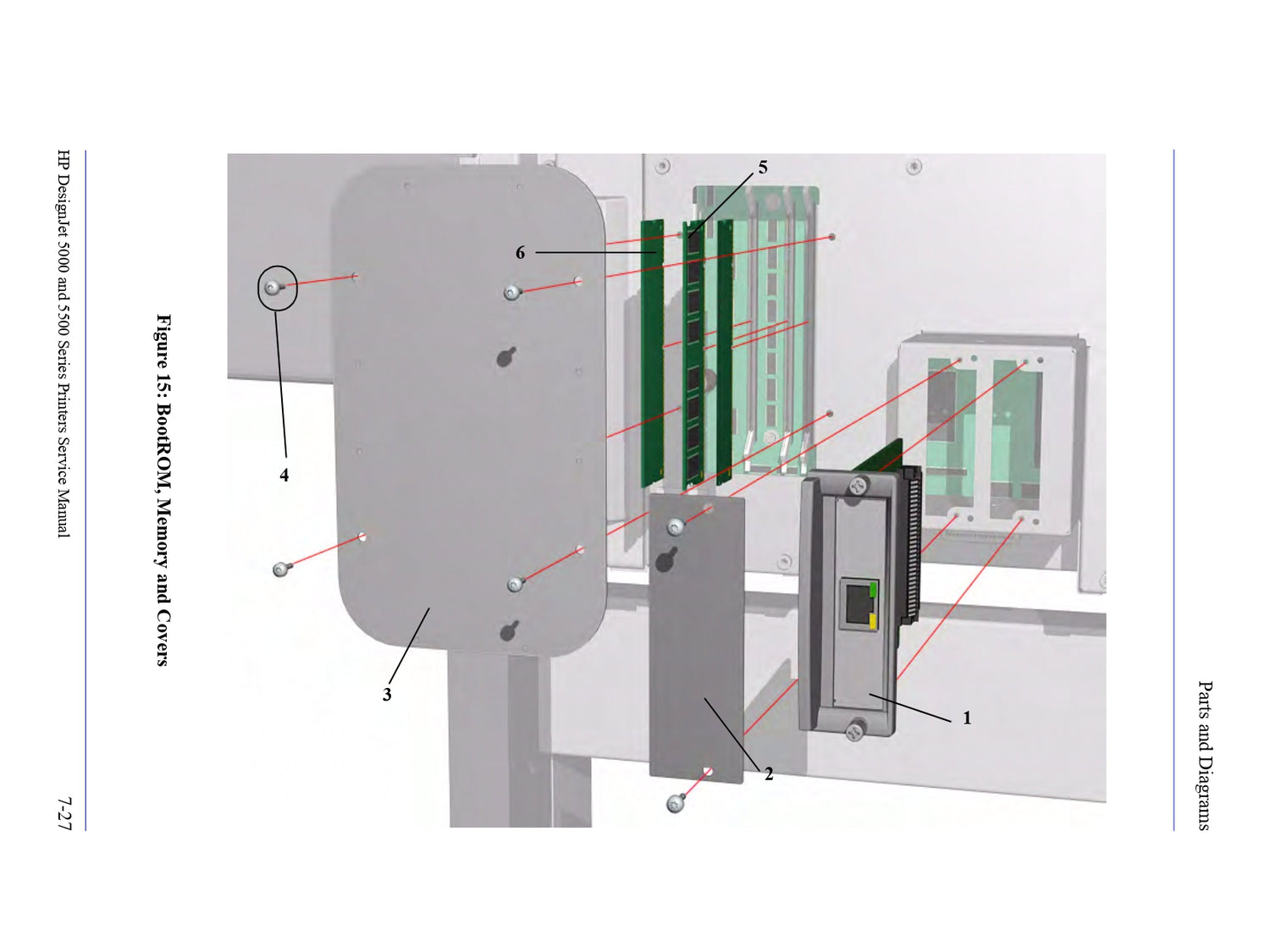 DIMM SDRAM de 128 MB para impresoras HP DesignJet 5000/5500 (C6090-60185)