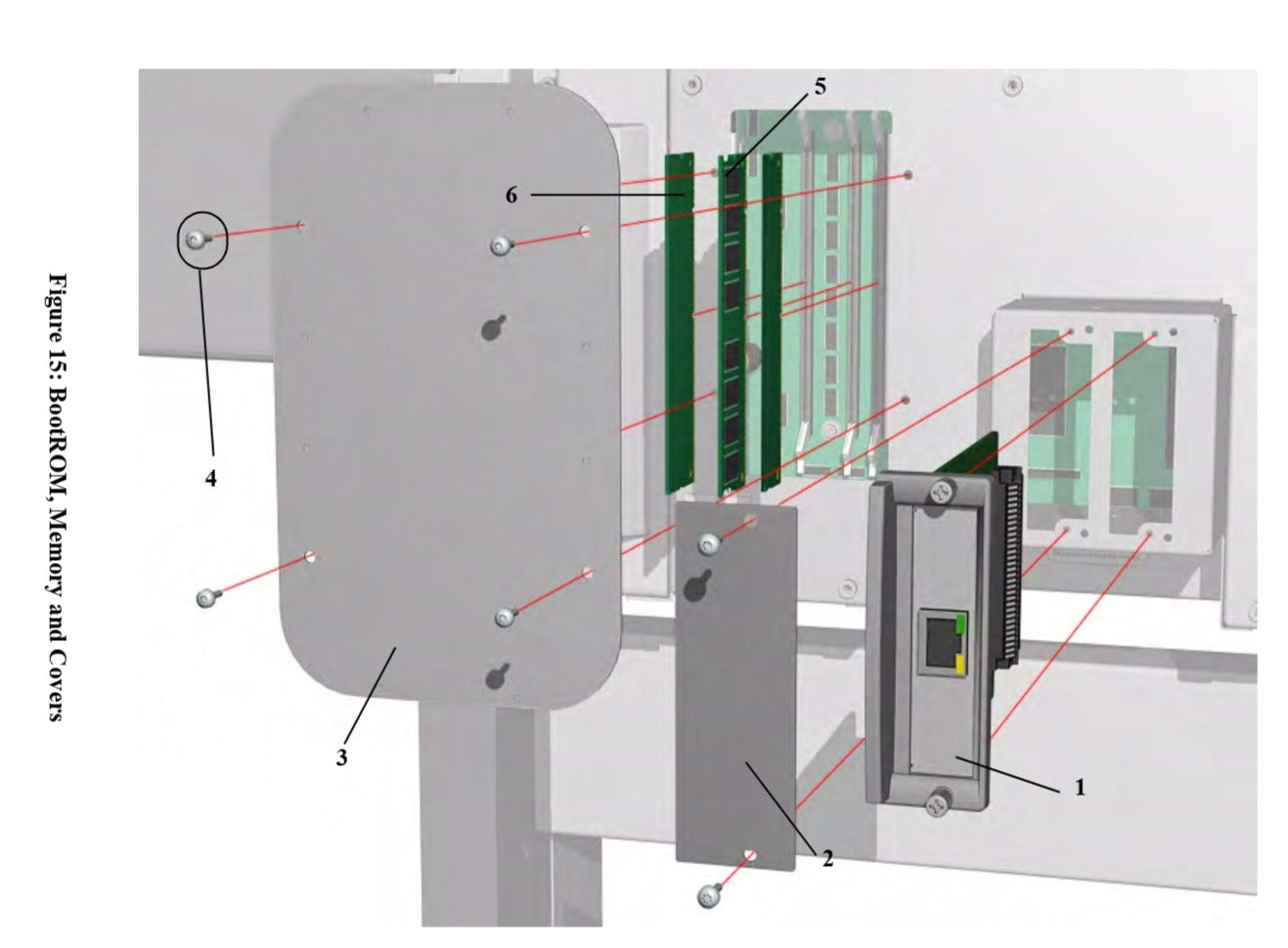 DIMM de ROM de arranque para los trazadores HP DesignJet 5000 (Q1251-60066) - Nuevo