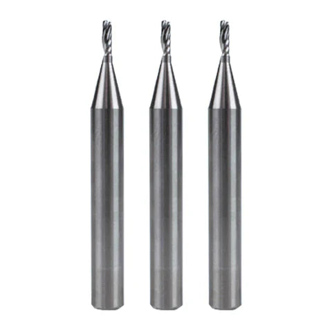 Broca de fresado Summa para acrílico, D6/2 L50/6 1FL UC A, paquete de 3 (500-9882) 