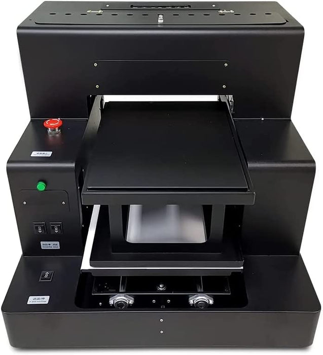 Impresora automática de camisetas A3 DTG DTF con plataforma de vacío, impresora DTG de cama plana, impresión en camisetas oscuras/claras.