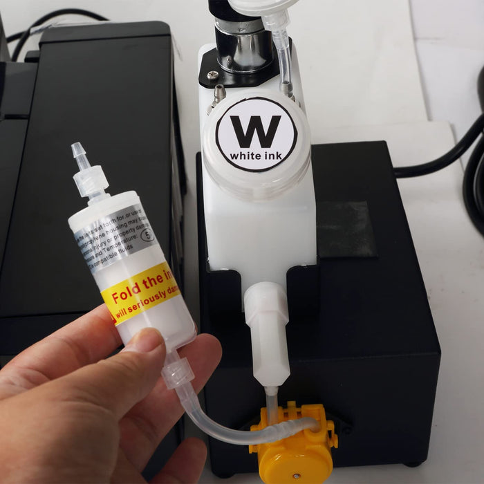 Impresora de transferencia térmica DTF A4 L805. Impresión directa a película para telas, cuero, juguetes, trajes de baño, artesanías, camisetas y almohadas.