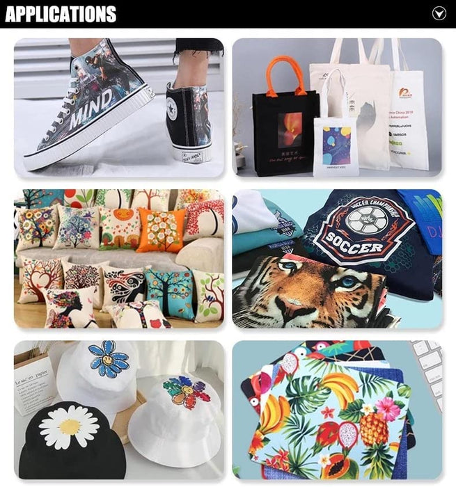Impresora DTF A4 L805 para camisetas, telas, cuero, juguetes, trajes de baño, artesanías, camisetas, almohadas y otros textiles. (Impresora DTF + 6 tintas de 100 ml + 100 películas PET) - Negra