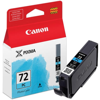 Depósito de tinta cian fotográfica Canon PGI-72PC de 14 ml para PIXMA PRO-10