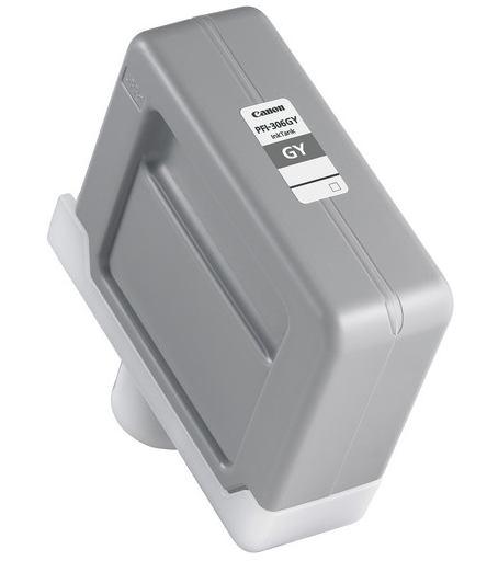 Tanque de tinta gris Canon PFI-306GY (330 ml) para imagePROGRAF iPF8300, iPF8300S, iPF8400, iPF8400S, iPF9400, iPF9400S - 6666B001AA