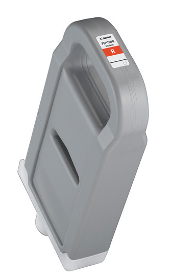 Depósito de tinta roja Canon PFI-706R (700 ml) para imagePROGRAF iPF8300, iPF8300S, iPF8400, iPF8400SE, iPF9400, iPF9400S - 6687B001AA