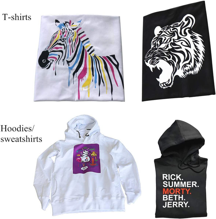 Impresora automática de camisetas HRM, para sudaderas, pantalones, vaqueros, etc., tamaño A3, dtg + tinta. 