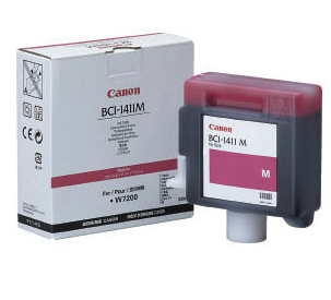 Tanque de tinta magenta Canon BCI-1411M (330 ml) para imagePROGRAF W7200, W8200, W8400D - 7576A001AA