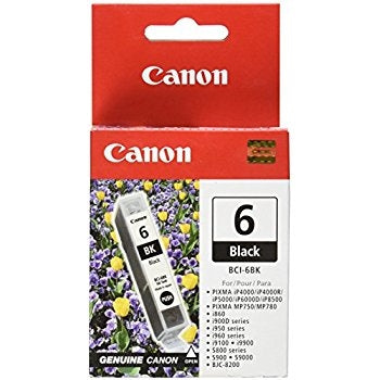 Tanque de tinta negra Canon BCI-6 - BCI-6BK