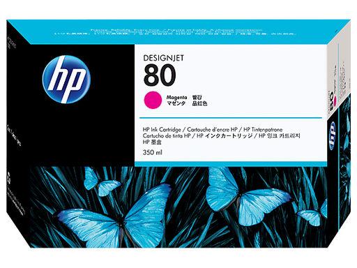 HP 80 350-ml Magenta Ink Cartridge - C4847A www.wideimagesolutions.com Parts and Inks 221.25
