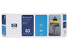 HP 83 680-ml Cyan DesignJet UV Ink Cartridge - C4941A www.wideimagesolutions.com Parts and Inks 416.82