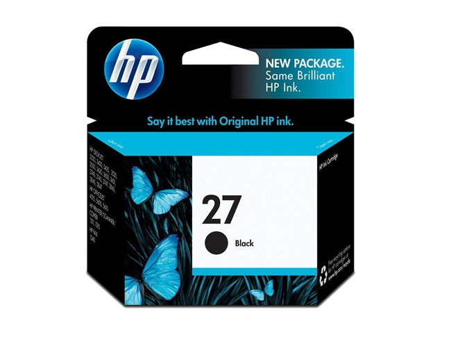 Cartucho de tinta de inyección de tinta HP 27 negro - C8727AN