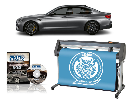 GRAPHTEC CE7000-130 50 INCH - Refurbished + TINT TEK 20/20 WINDOW FILM CUTTING SOFTWARE V10 1 YEAR SUBSCRIPTION www.wideimagesolutions.com CUTTER 7891.99