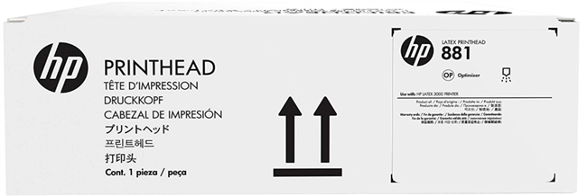 Cabezal de impresión optimizador HP 881 Latex para HP Latex 1500, 3000, 3100, 3200, 3500, 3600, 3800 - CR330A