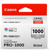 Canon PFI-1000 Gray Ink Tank 80ml for imagePROGRAF PRO-1000 - 0552C002AA www.wideimagesolutions.com Parts and Inks 60.00