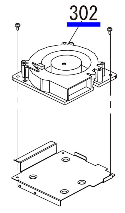 Ventilador EPSON Pro 4900/4910/7700/ 7890/7900/9700/ 9890/9900 - 2120026/1507303 
