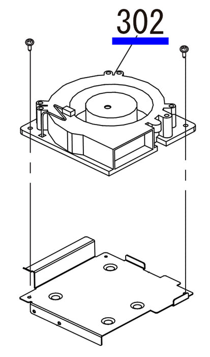 Ventilador EPSON Pro 4900/4910/7700/ 7890/7900/9700/ 9890/9900 - 2120026/1507303 