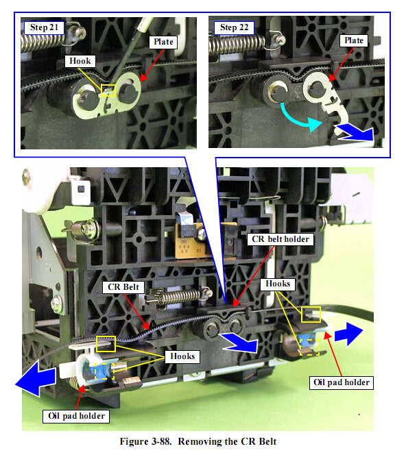 Correa EPSON Pro 4900/4910 CR - Nueva 