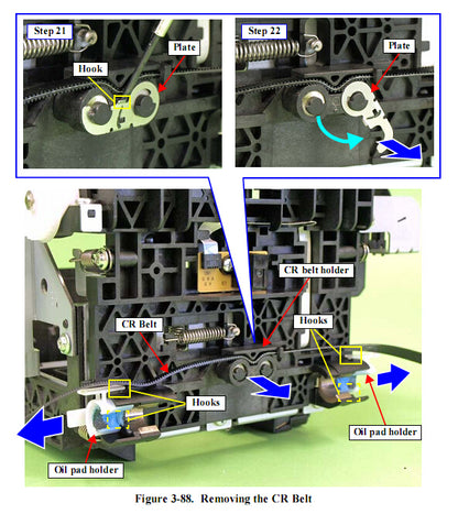 Correa EPSON Pro 4900/4910 CR - Nueva 