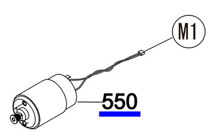 CR Motor for EPSON Pro 4900/4910/SureColor SC-P5000 - 2130374