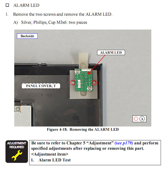 Placa LED de alarma EPSON Pro GS6000 - 2122768 