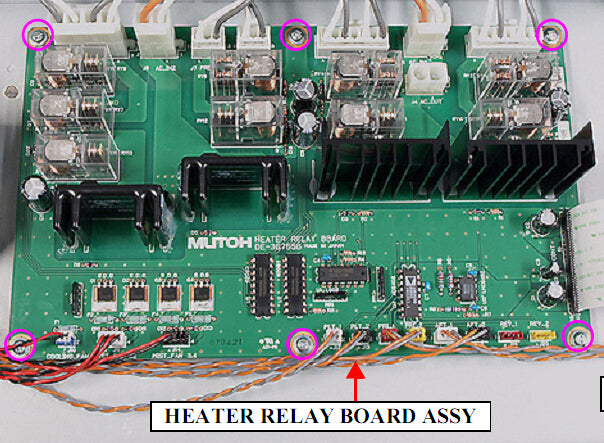 Placa de relé del calentador EPSON Pro GS6000 - 2122758 