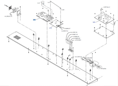 Placa de relé del calentador EPSON Pro GS6000 - 2122758 