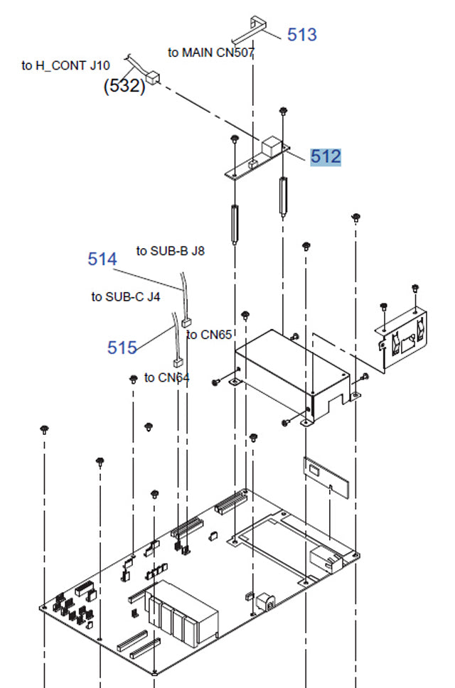 Placa de interfaz LVDS EPSON Pro GS6000 - 2123043 