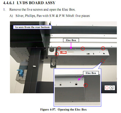 Placa de interfaz LVDS EPSON Pro GS6000 - 2123043 