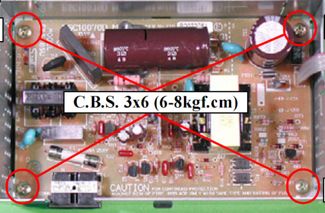 Placa de alimentación EPSON R200/R220/R230 - 1443461 