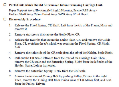 Conjunto de carro EPSON R230/R220 - 1303728 