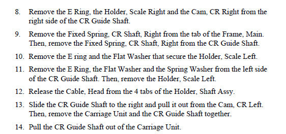 Conjunto de carro EPSON R230/R220 - 1303728 