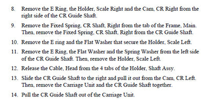 Conjunto de carro EPSON R230/R220 - 1303728 