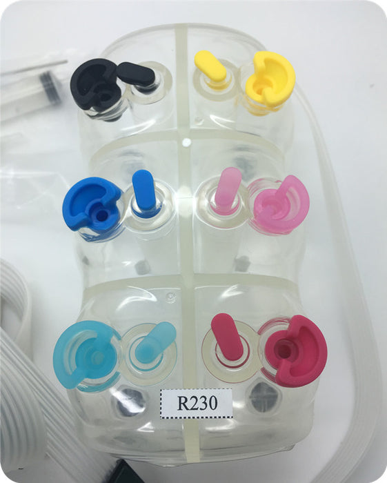 Sistema de suministro de tinta continua EPSON R230 (CISS) (100 ml*6) 