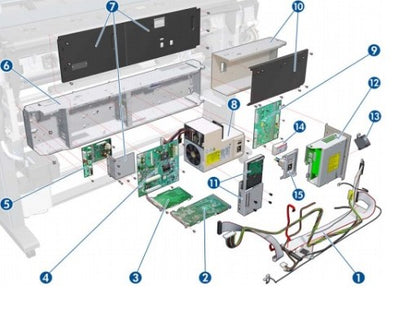 CQ869-67013 SPI Printmech PCA Board for HP Designjet L26500 L26100 HP Latex 260 www.wideimagesolutions.com Parts and Inks 230.00