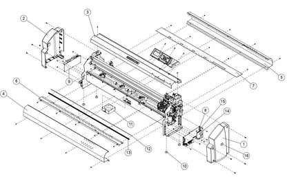 Fuente de alimentación para Graphtec FC8000/FC8600 (500052449)