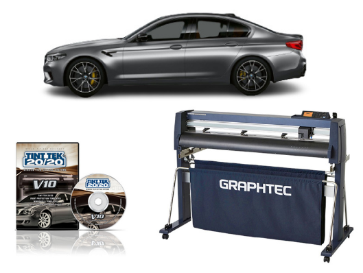 GRAPHTEC FC9000-100 42" Wide Cutter - New + TINT TEK 20/20 WINDOW FILM CUTTING SOFTWARE V10 1 YEAR SUBSCRIPTION www.wideimagesolutions.com CUTTER 6891.99