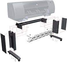 HP DESIGNJET 4020 - 4000 - 4520 LEG ASSEMBLY Q1271-60455 REFURBISHED www.wideimagesolutions.com Parts and Inks 56.99