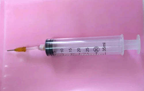 Herramienta universal para la eliminación de burbujas de aire y la imprimación del sistema de tubos de tinta HP Designjet