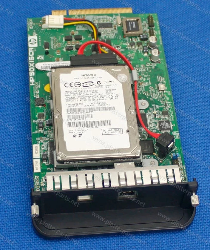 Placa formateadora y disco duro IDE para impresoras HP DesignJet Z2100 (Q6675-60086) - Nueva